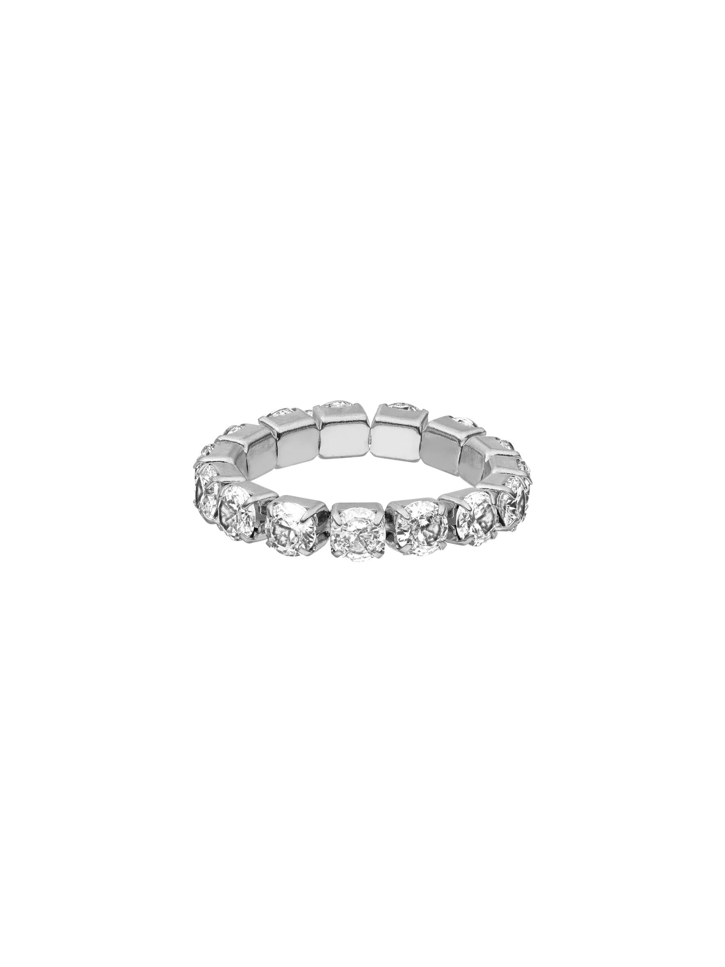 PURELEI Ring 'Gleaming' in Silber: Vorderseite