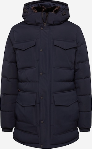 TOMMY HILFIGER - Parka de inverno em azul: frente