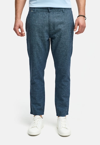 Regular Pantalon 'Nandos' INDICODE JEANS en bleu : devant