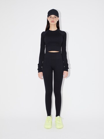 LeGer by Lena Gercke Skinny Workout Pants 'Lewe' in Black