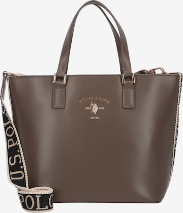 Cabas 'Heat' U.S. POLO ASSN. en gris : devant