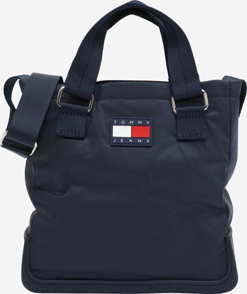 Tommy Jeans Shopper in Blauw: voorkant