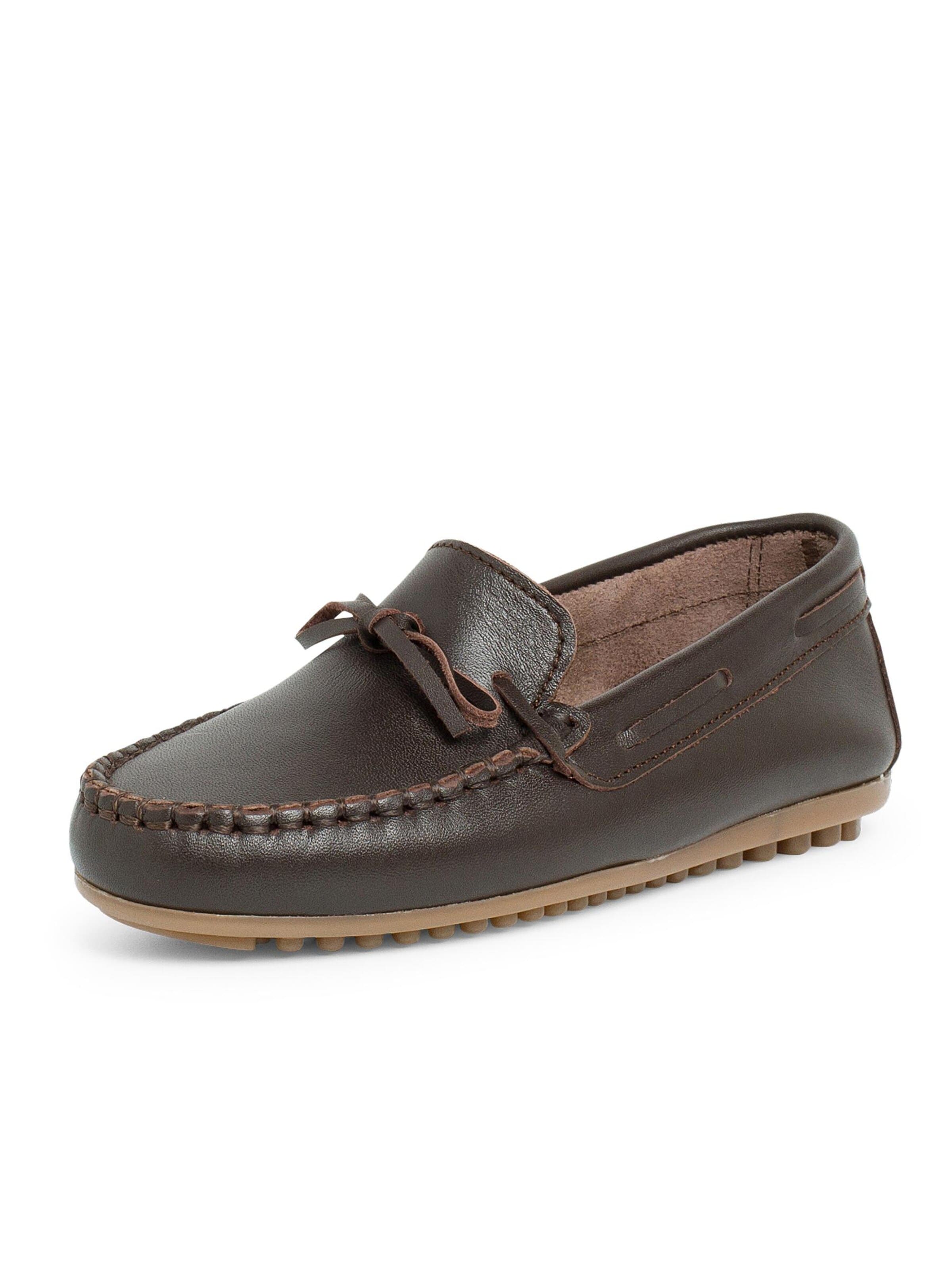Pisamonas Lage schoen in Bruin: voorkant