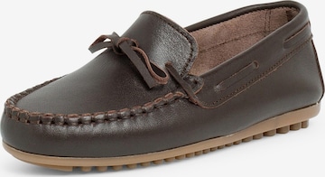 Chaussure basse Pisamonas en marron : devant