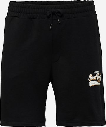 JACK & JONES - Pantalón en negro: frente