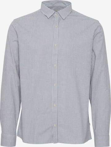 !Solid Slim fit Button Up Shirt in Blue: front