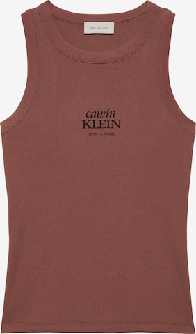 Calvin Klein Jeans Top in Pink: Vorderseite