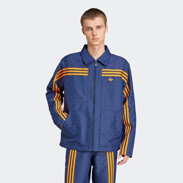 ADIDAS ORIGINALS Between-Season Jacket '70s Club' in Blue: front
