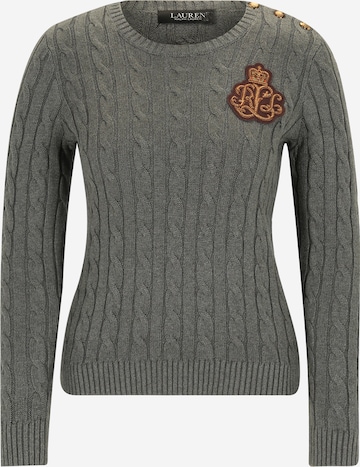 Lauren Ralph Lauren Petite Sweater 'MONTIVA' in Grey: front