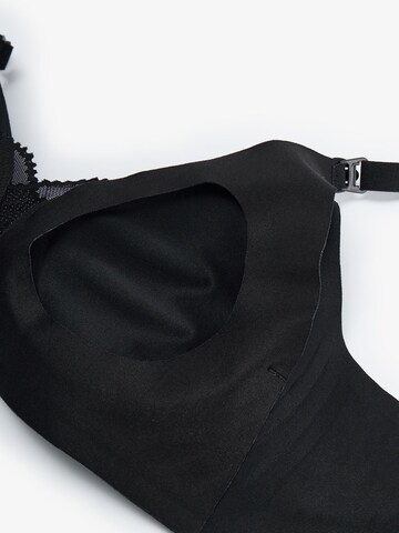 Penti Koszulkowy Biustonosz 'BHs & Bralettes' w kolorze czarny