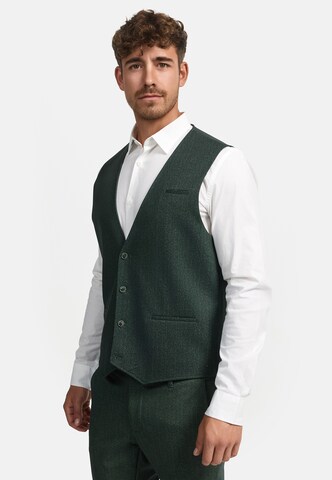 JEFF Suit Vest ' Luke ' in Green