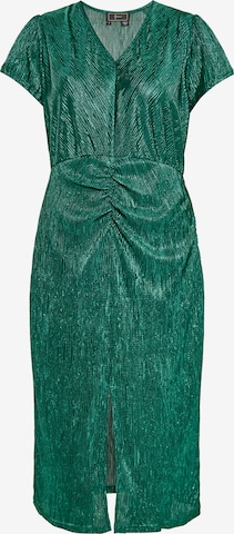 faina Dress in Green: front