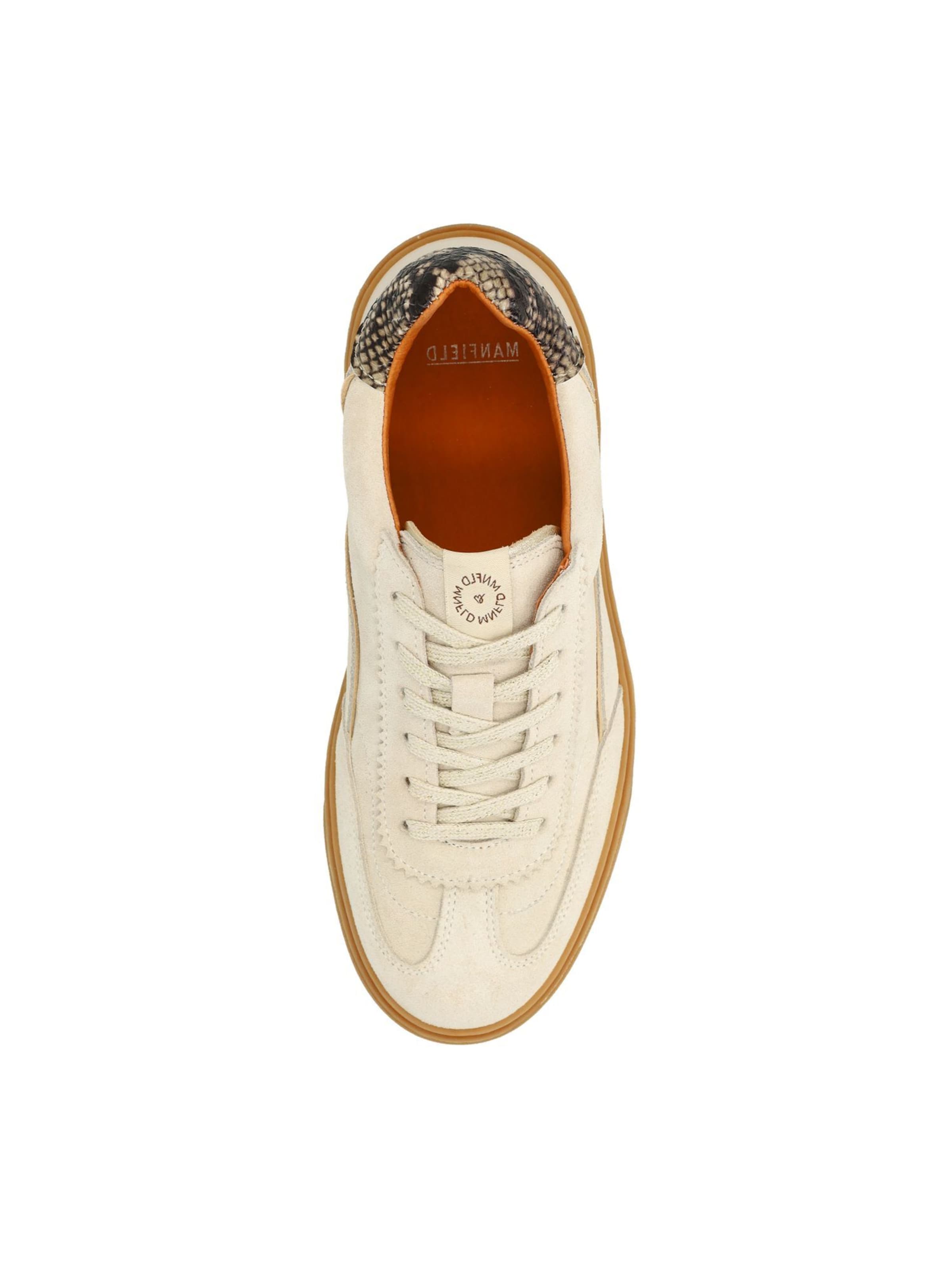 MANFIELD Sneakers in Beige