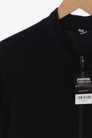 Hummel Sweatshirt & Zip-Up Hoodie in M in Black