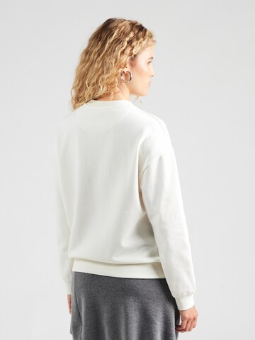 Pepe Jeans Μπλούζα φούτερ σε λευκό: πίσω