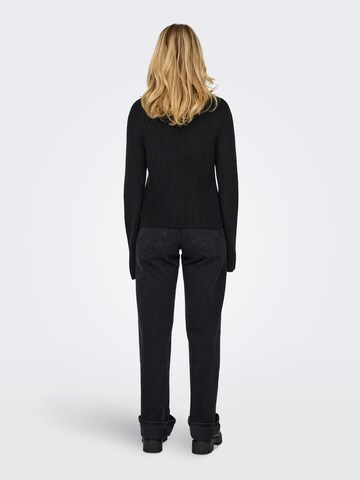 JDY Pullover 'JDYJusty Tine' in Schwarz