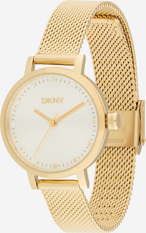 auksinė DKNY Analoginis (įprasto dizaino) laikrodis: priekis