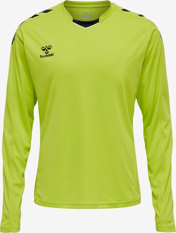 Hummel - Camiseta funcional en amarillo: frente