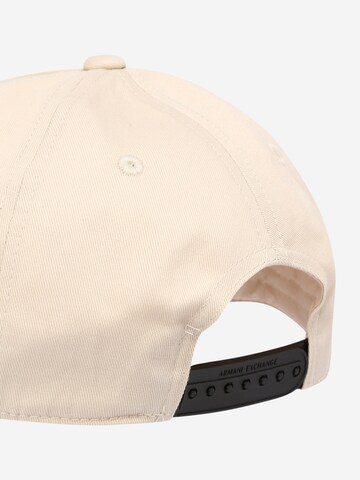 Casquette ARMANI EXCHANGE en beige