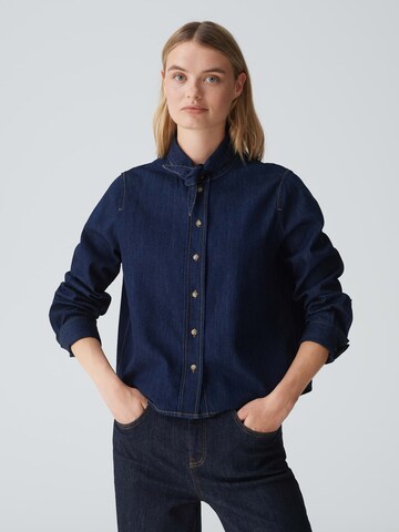 OPUS Bluse 'Farilla' in Blau: Vorderseite