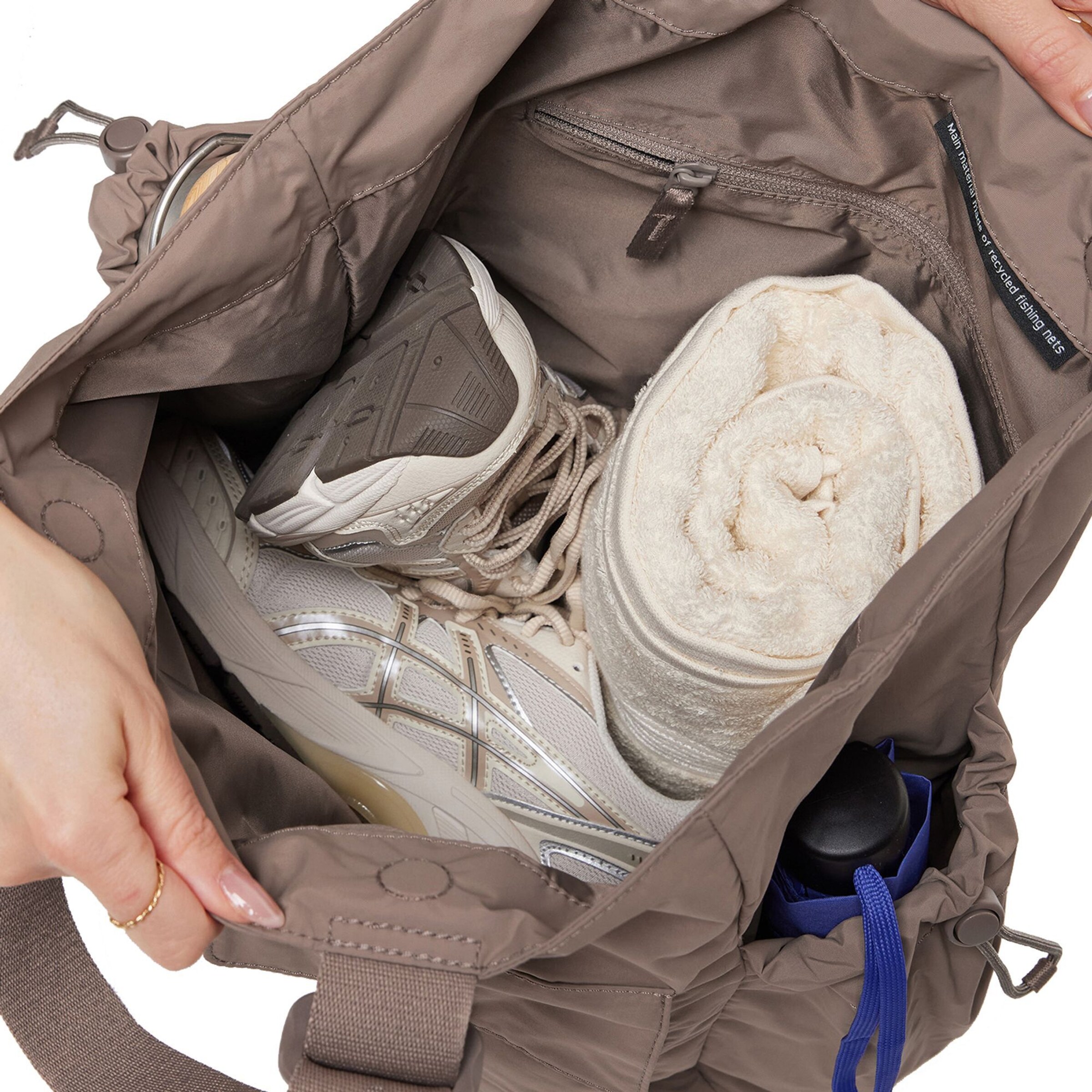 Borsa a spalla 'Mellow' di Got Bag in grigio