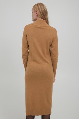Robes en maille 'Milo' b.young en marron