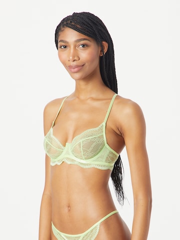 Hunkemöller Bustier BH 'Isabelle' in Groen: voorkant