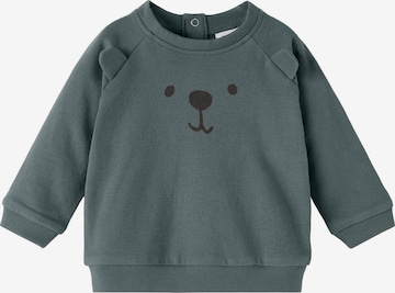 NAME IT Sweatshirt 'OLAF' in Green: front