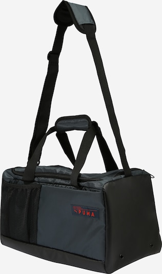 PUMA Sporttasche in nachtblau / rot / schwarz, Produktansicht