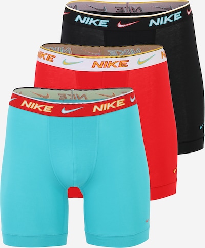 NIKE Underwear Bokserishortsit koossa XS värissä taivaansininen / kirkaanpunainen / musta / valkoinen, Tuotenäkymä