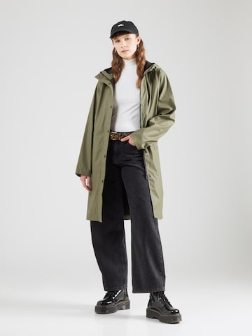 Manteau mi-saison 'ONLELISA' ONLY en vert