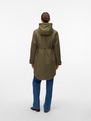 VERO MODA Winter Parka in Green
