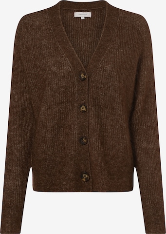 apriori Knit Cardigan in Brown: front