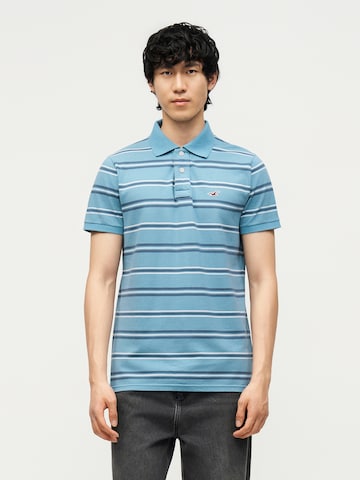 HOLLISTER Μπλουζάκι σε μπλε: μπροστά
