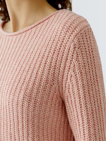 OUI Sweater 'NAOLIN' in Pink