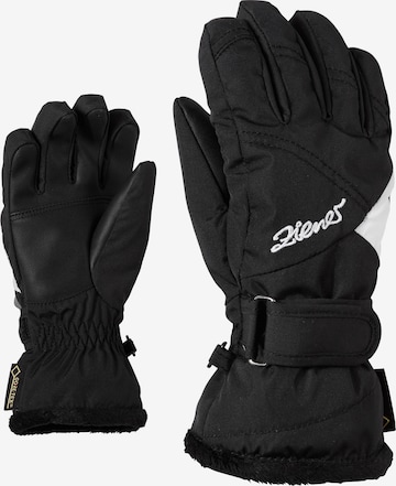 ZIENER Athletic Gloves 'Lara' in Black: front