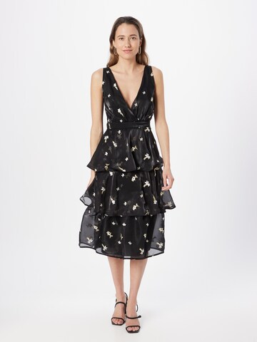 True Decadence Dress in Black: front