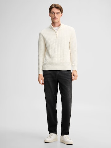 STRELLSON Pullover in Weiß