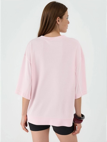 Maglia extra large di Busem in rosa