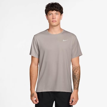 Maglia funzionale 'MILER' di NIKE in grigio: frontale