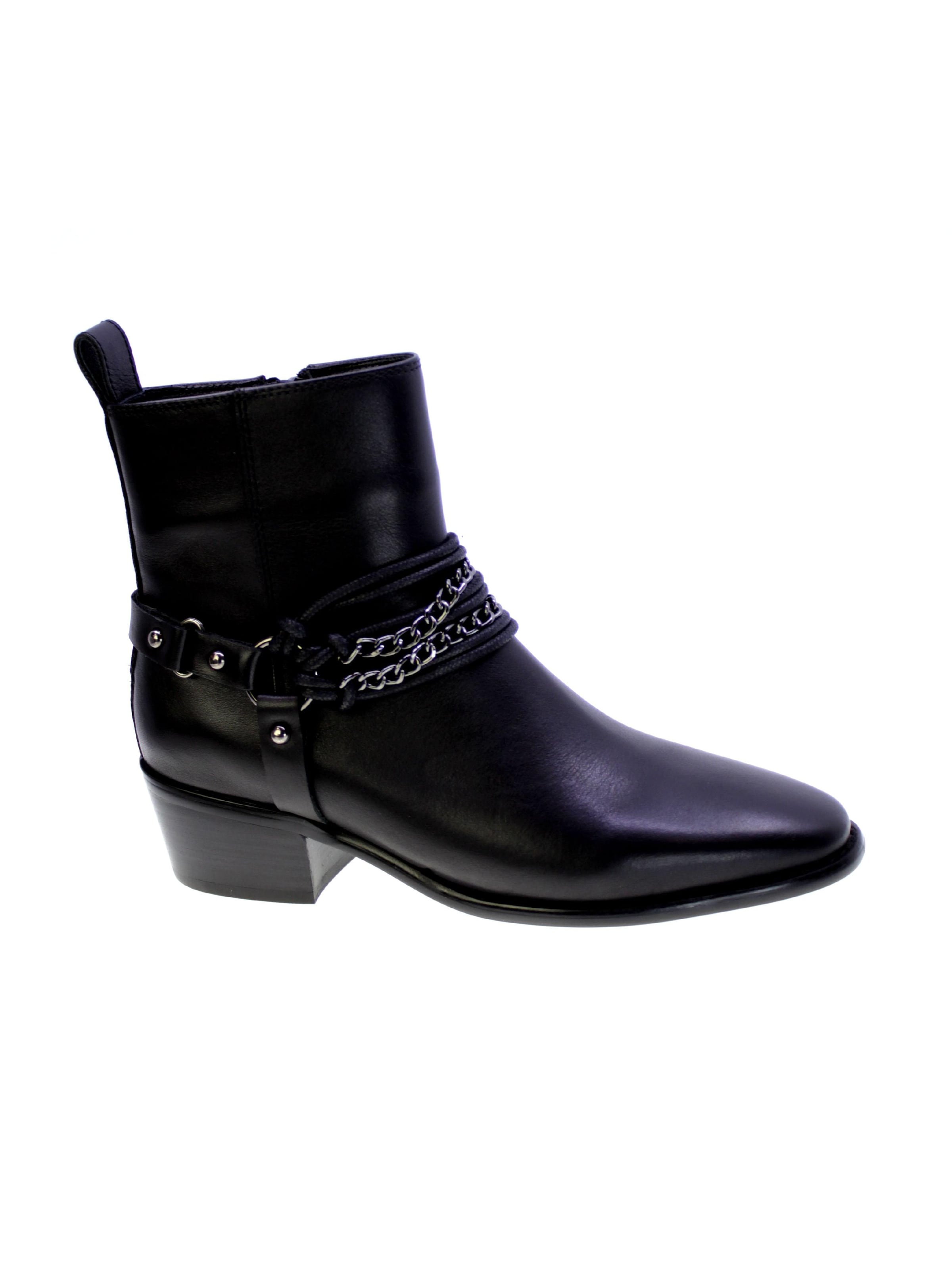 Boots di APEPAZZA in nero: frontale