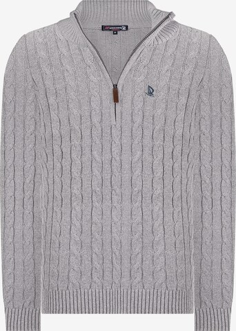 Pullover di Giorgio di Mare in grigio: frontale