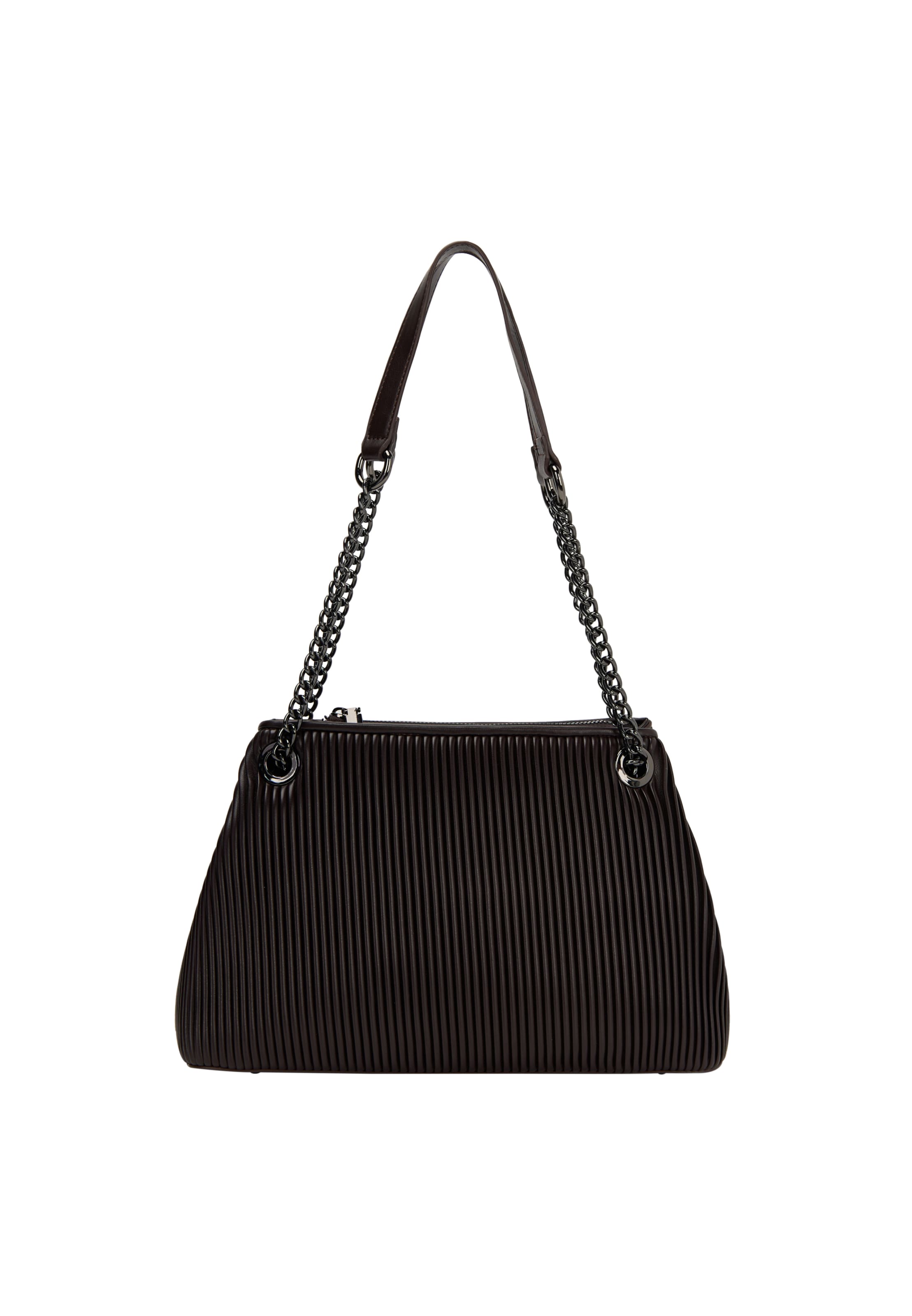 faina - Mala de ombro em castanho: frente