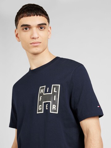 TOMMY HILFIGER Shirt 'VARSITY' in Blue