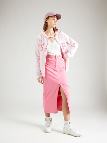 GAP Sweatvest 'HERITAGE' in Roze