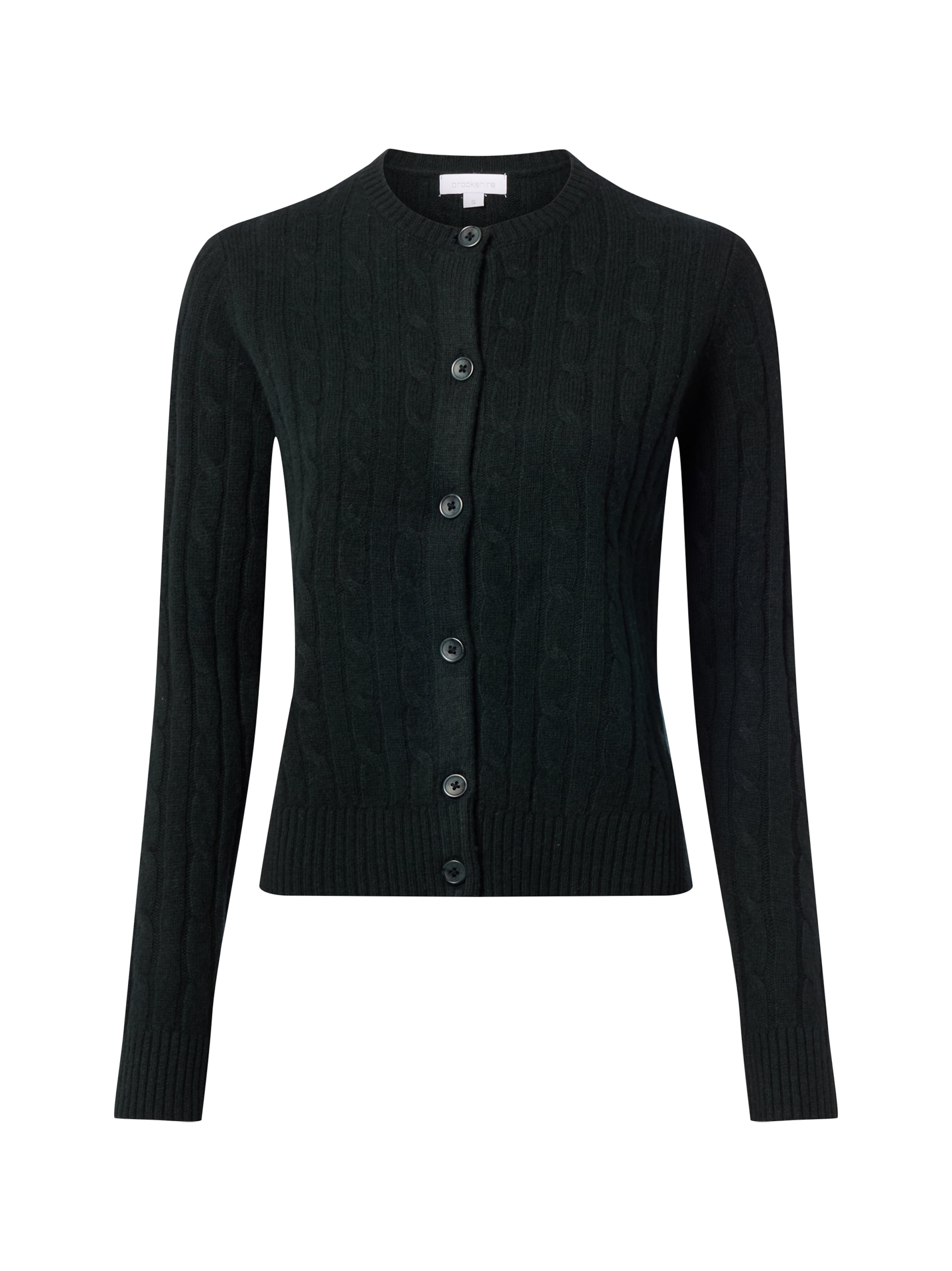 Brookshire Strickjacke in Grün: Vorderseite