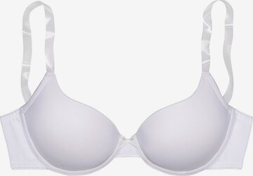 LASCANA Balconette Bra in White: front