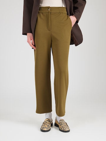 ABOUT YOU Loosefit Nadrág 'Leanne' - zöld: elől