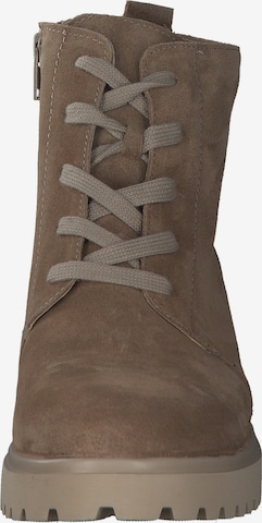 WALDLÄUFER Lace-Up Ankle Boots 'Luise ' in Beige