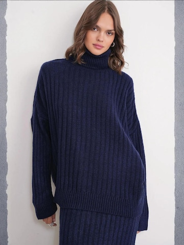 Pullover 'Pullover' di MixRay in blu: frontale